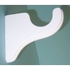 Wood Trends Bracket 3 1/2" Return for 2" Pole White