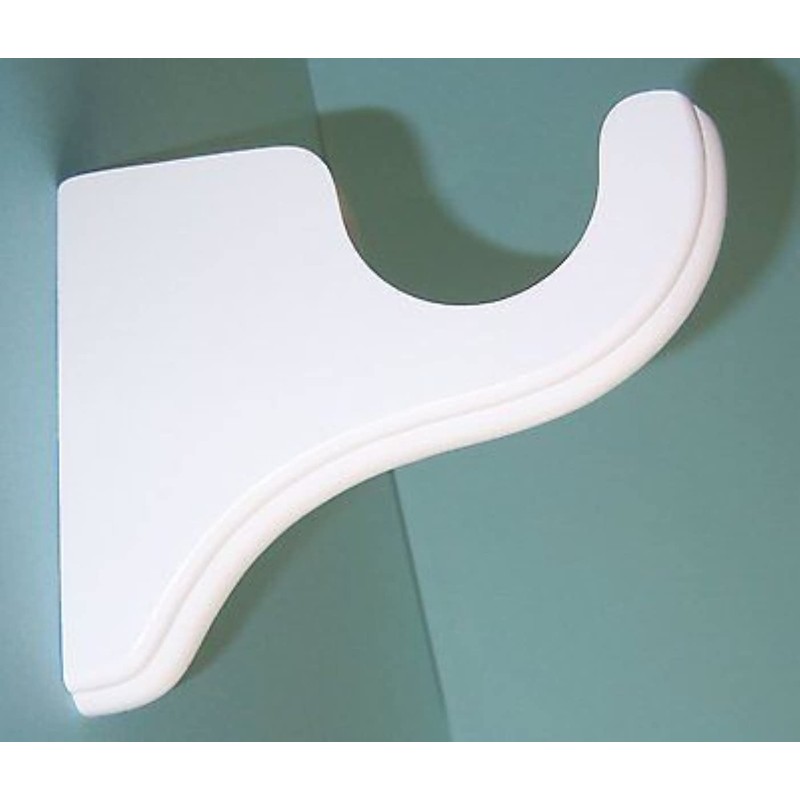 Wood Trends Bracket 3 1/2" Return for 2" Pole White