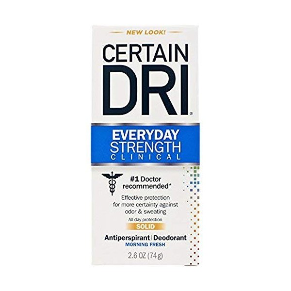 Certain Dri AM Underarm Anti-Perspirant/Deodorant SOLID 2.6 oz by Certain Dri