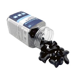 Flents Protechs Contoured for Comfort Foam Ear Plugs, Soft & Comfortable Hearing Protection for Work, Construction, Heavy Machinery, Studying, Travel & Sleep, NRR 32, Easy to Use, Black, 50 Pairs