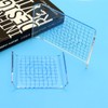 BIUTEFOR Clay Press Plate + Acrylic Stick DIY Tool Clay