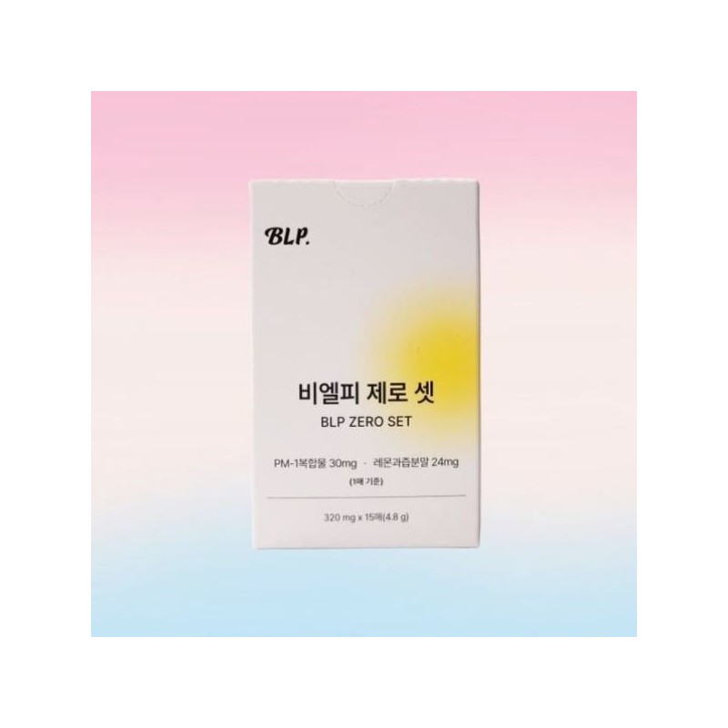 BLP Zero Set 15 sheets 4 boxes BLP ZERO SET