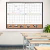 CALENBO 4 Month Calendar Dry Erase Board and Corkboard Combo