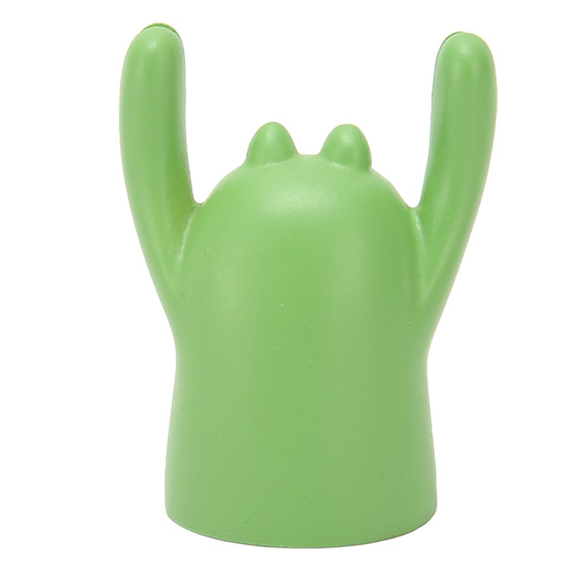 4Pcs Desktop Card Holder Resin Cartoon Animal Shape Cute Message