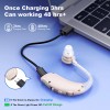 K&FCOPTEE 1 PCS Rechargeable Digital Hearing Aids Adjustable Invisible Sound
