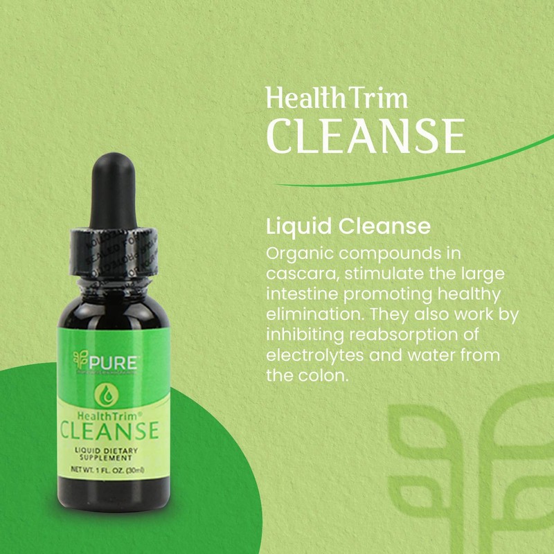 Pure Cleanse, Liquid 1oz. - Nature's Gentle Cleanse with Cascara