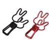 100Pcs Bunny Binder Clips Hollow Out Strong Metal Multi Purpose