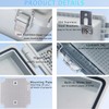 IP67 Waterproof Junction Box, ABS Plastic Electrical Enclosure with Stainless