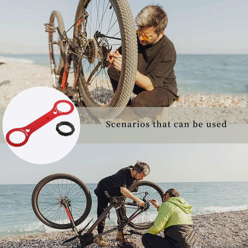 Bicycle Bottom Bracket Wrench, Centre Lock Tool for Bicycle Repairs,