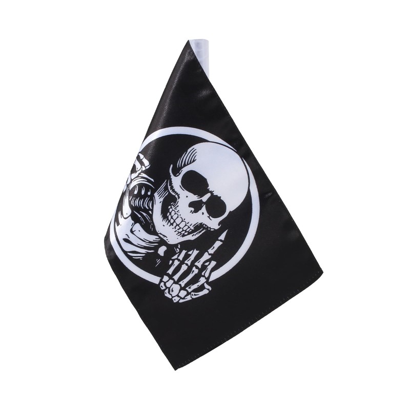 Pirate American Flag Bandana Crossbones Skull 6x 9'' Flags, Motorcycle