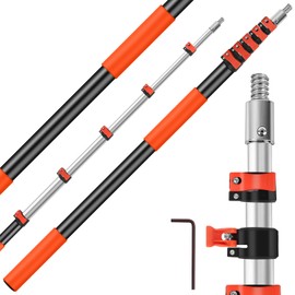5-24FT Telescoping Extension Pole,Reach 30FT Extension Pole
