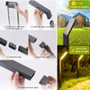 MOLEBIT Solar Outdoor Pathway Lights - IP65 Waterproof Landscape Lights