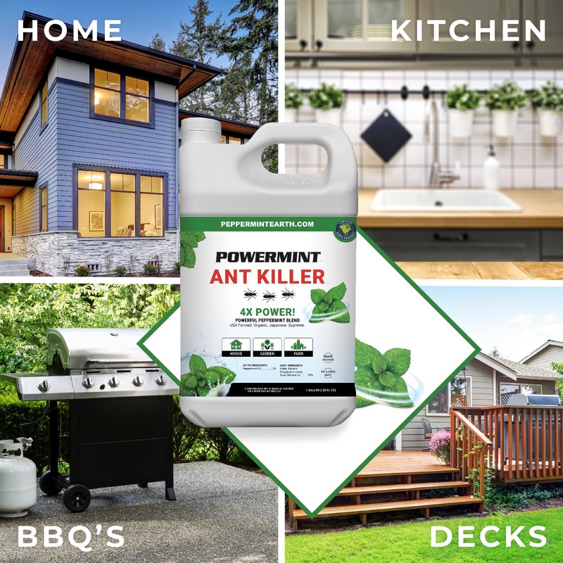 Powermint Peppermint Oil Ant Killer Spray (1 Gallon)