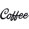 Medallurgy Coffee Word Art Sign Kitchen Home Decor Wall Hanging