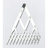 Ten-Point Spacing Dividers, 6" Tall, Stainless Steel
