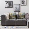 2 Packs Mallard Duck Jungle Lake Throw Pillow Covers for