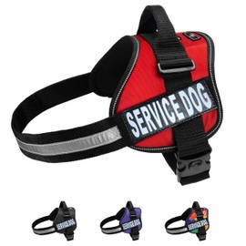 Industrial Puppy's Service Dog Harness Vest Cool Comfort for Dogs Medium Large Extra Large Purchase comes with 2 SERVICE DOG Patches