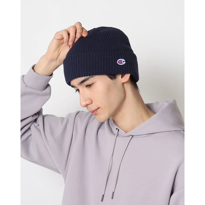 Champion Men's Knitted Beanie 590-008A, white, 57 to 59 cm