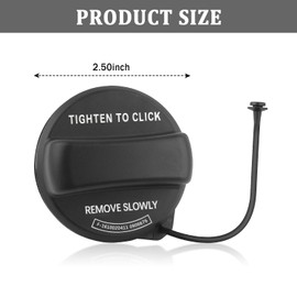 Gas Cap Replacement OEM#17670-T3W-A01,17670T3WA01,Fuel Cap Compatible with Honda CR-V HR-V Pilot Civic Fit Accord Crosstour,Automotive Replacement Fuel Tank Caps Car Accessories