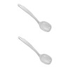 Chef Craft Melamine Basting Spoon White Hard Plastic, 11-Inches Long