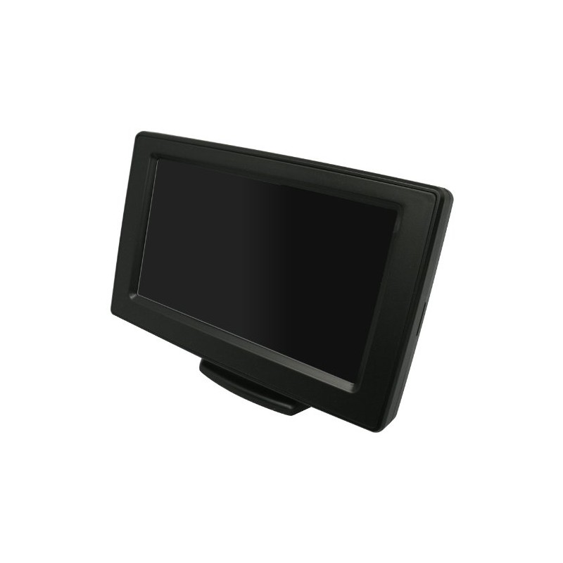 Broadwatch 4.3INCH LCDモニター(車載、防犯使用可能）AC電源付