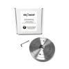 RGWOOD 6" Steel Wood Lathe Face Plate, M33 x 3.5