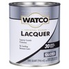 Watco 63041 Lacquer Clear Wood Finish, Quart, Gloss Clear