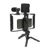 Phone Live Streaming Kit with Fill Light Microphone Sound Cable