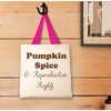 Fall Decorations For Home Pumpkin Spice & Reproductive Rights Pink