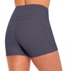 Natural Uniforms Women's High Waist Yoga Shorts Tummy Control with
