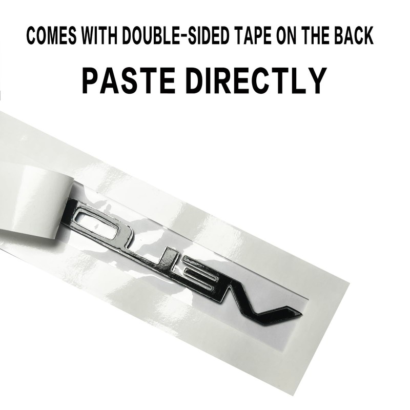 Car Head Fender Letter Decoration Stickers Black Veloce Label for