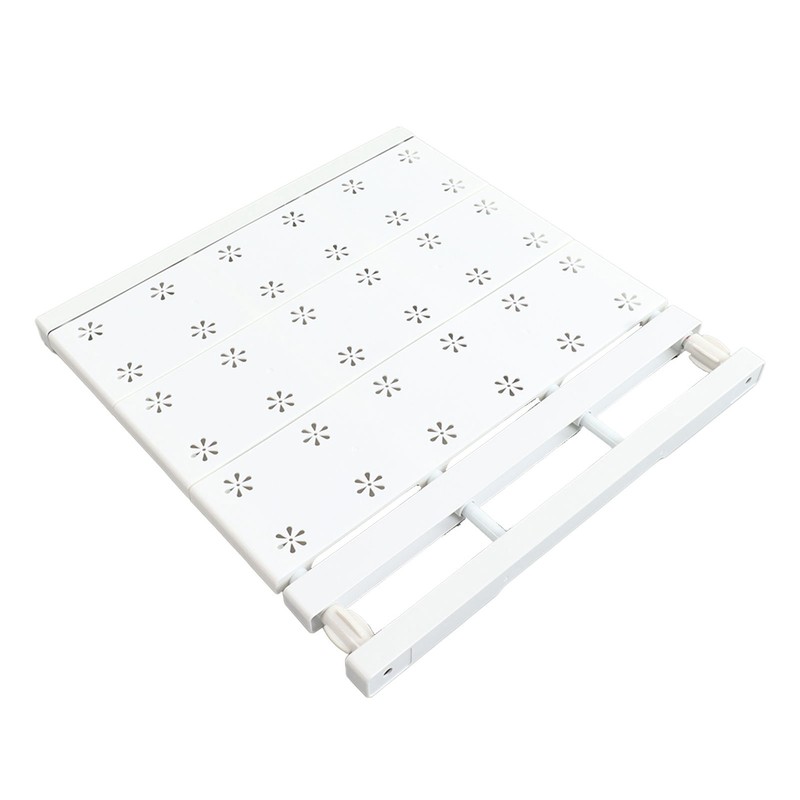 Tension Shelf Adjustable Space Saving Expandable Closet Organizer Dividers for