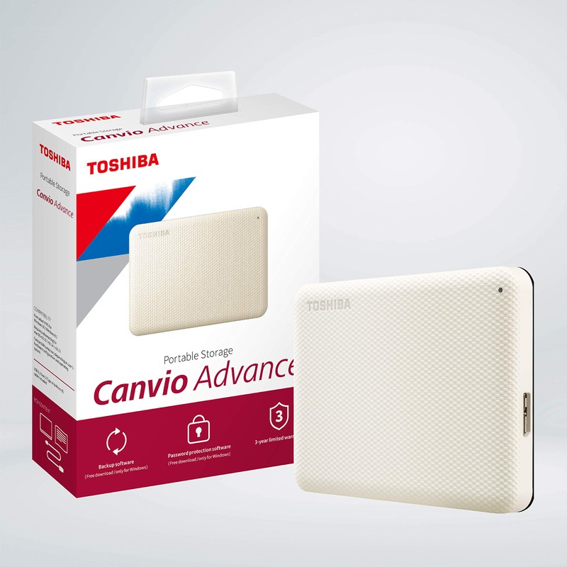 Toshiba Canvio Advance V10 2TB USB 3.0 Portable External Hard