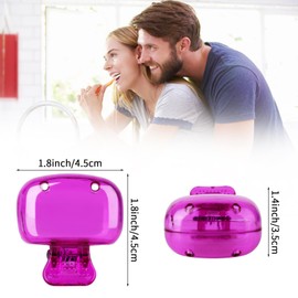 Atiloy 6 Pack Toothbrush Covers Portable Toothbrush Protector Coverings Clips Toothbrush Storage Head Cover Cap for Kids Bathroom Home Travel Toothbrush Case