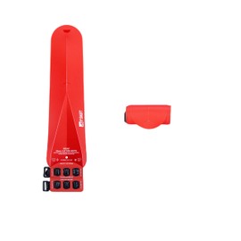 YF SMART Rollable Bicycle Mudguard Fender,Installed in Seconds, Easily Packed,Environmentally Responsible, Light Weight,Fitting Various Bike Types (Red-Front)