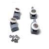 8 Pcs Shower Door Rollers/Runners/Wheels/Pulleys 25mm Diameter Bathroom Replacement Parts