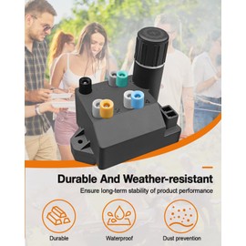 AUGREX 66354 Grill Igniter Replacement Part Fit for Weber Igniter Genesis II 300 Series GS4 II E-310 II S-310 II E-315 II S-315 LX S-340 II E-410 II S-410 1853-02 66504 66355 66505 Electronic Ignitor