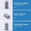 4 Pcs Silicone Shower Head Holder, Universal Relocatable Shower Head