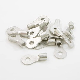 Round Crimp Terminals R2-3, 15 Pieces