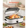 VEVOR Roaster Oven, 18QT Electric Roaster Oven, 150-450℉ Adjustable Temperature