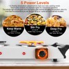 KOCASO 2000W Portable Electric Stove for Cooking，Electric Dual Burner Coil