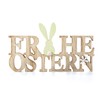 Heitmann Deco Wood 'Ostern’ Lettering with Hare – Easter bunny