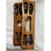 Wooden Manjira Bhajan Manjeera lakdi kartal khartal instruments Krishan bhajan