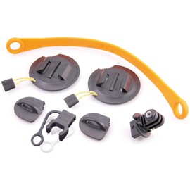 iSHOXS Adhesive Pad Set for Winter and Water Sports | Seawater Resistant and Cold-Resistant Adhesive Mounts | Perfect for GoPro and Compatible Action Cameras | Capture Your Adventure Securely