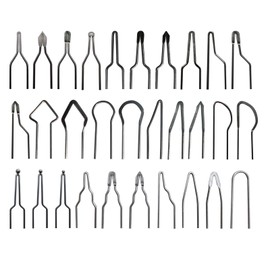 30pcs Wood Burning Kit,Wood Burning Tool,Burning Tool Wood Burning High impedance Nickel-Chromium Wire Pen tip Wood Burning Tool Pen tip can Replace Accessories (Pen tips-1-30 Kinds)