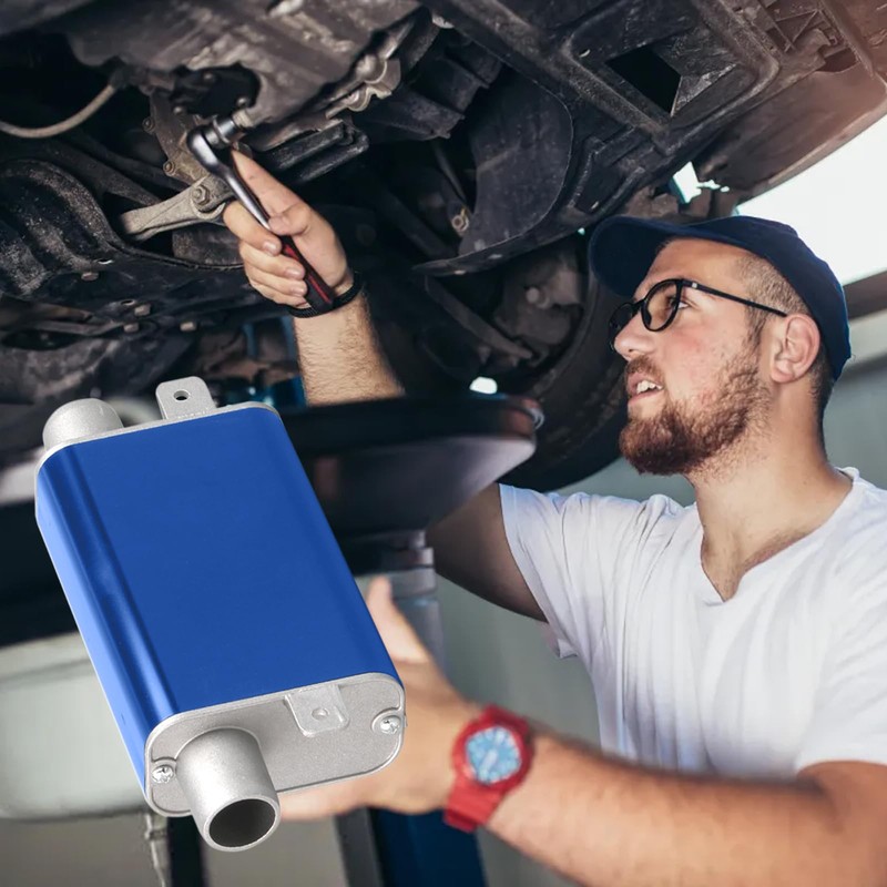 Diesel Heater Silencer Auxiliary Heater Silencer Exhaust Gas Silencer for