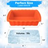 Haldane 5PC Extra Large Ice Block Mold 15LB Ice Cube