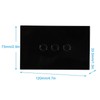 1/2/3 Gang Smart WIFI Wireless Touch Switch Panel Switch Remote