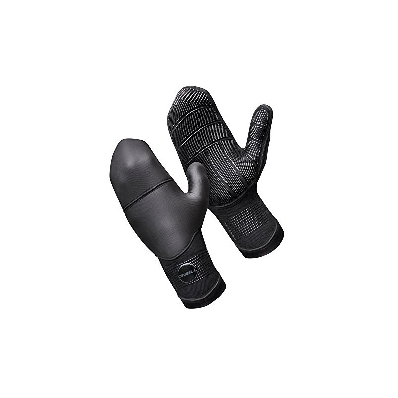 O'Neill Psycho Tech 5mm Mittens, Black, Medium