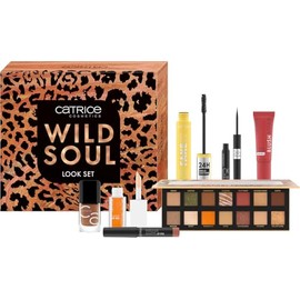Catrice Cosmetics Wild Soul Look Set, Multi Set, Multi-Colour, Volumising, Colouring Effect, with Oils, Shiny, Shimmering, Acetone-Free, Vegan, No Microplastic Particles, Gluten-Free, Pack of 1